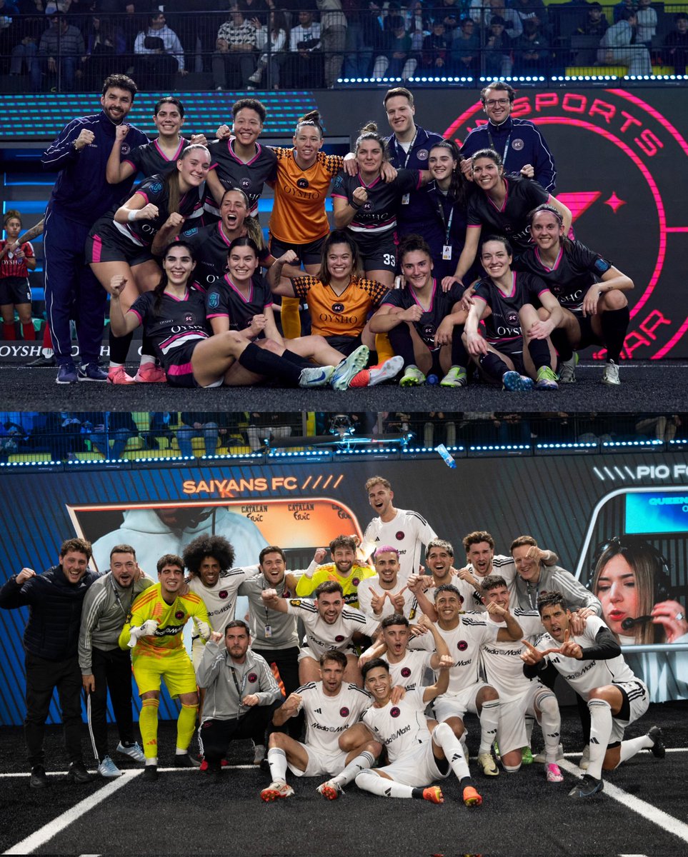 ¡Fin de semana con doble victoria! 

Así da gusto comenzar los lunes 💜