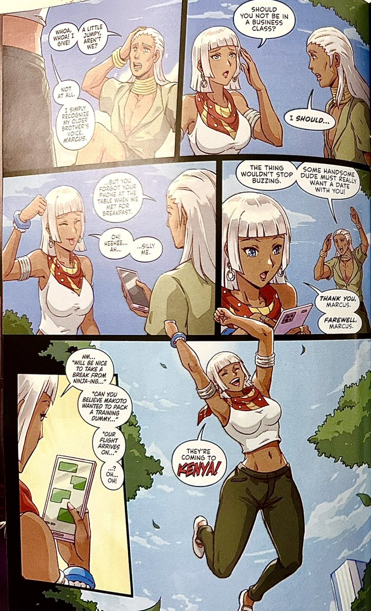 Remy2FANG's tweet image. I opened up Street Fighter Prime #0 and the first thing I saw was Bison 🤩🤩.  There’s also Elena.  Five different stories take place in this UDON comic issue.  Many other characters, including those currently not playable in SF6, are in it.  It’s a fun read 👍👍