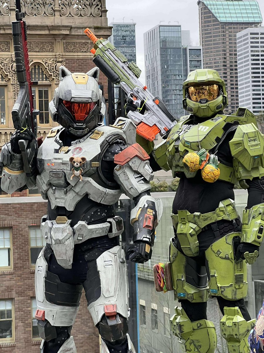Foam Forge Cosplay (@foam_forge_cos) on Twitter photo When you and the homie roll up looking ๐ฅ
MkVII is me
Chief is <a href="/JSLund/">Johnathan Lund</a>
<a href="/Halo_Spotlight/">#HaloSpotlight</a>
<a href="/Halo/">Halo</a>
<a href="/emeraldcitycon/">Emerald City Comic Con</a>
#halospotlight #cosplay #halocosplay #spartansondeck When you and the homie roll up looking ๐ฅ
MkVII is me
Chief is <a href="/JSLund/">Johnathan Lund</a>
<a href="/Halo_Spotlight/">#HaloSpotlight</a>
<a href="/Halo/">Halo</a>
<a href="/emeraldcitycon/">Emerald City Comic Con</a>
#halospotlight #cosplay #halocosplay #spartansondeck