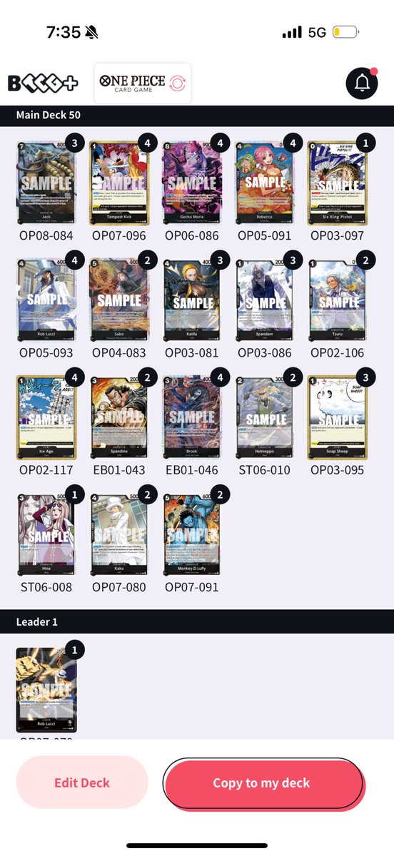 32nd on Sat and bubbled out at 17th on today. Lost to 2 pluffys on Sat and 2 Bys today. Can’t be too upset at today, deck did what I wanted it to do. Can’t wait to play blackbeard, 🫡 Lucci