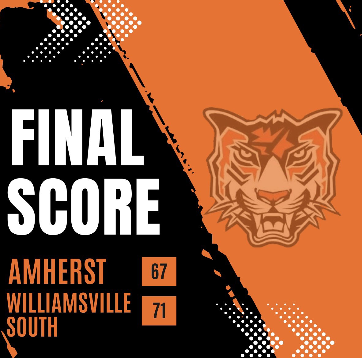 Proud.🧡
#1 Taryn Ashley- 32pts 1reb 1ast 1stl
#24 Lucy Giordano- 17pts 4reb 4ast 5stl
#2 Ada Radomski - 7pts 2reb 1ast 
#22 Annabel Martin- 7pts 4reb 2ast 3stl
#11 Kaitlyn Pokorski - 4pts 10reb 2ast