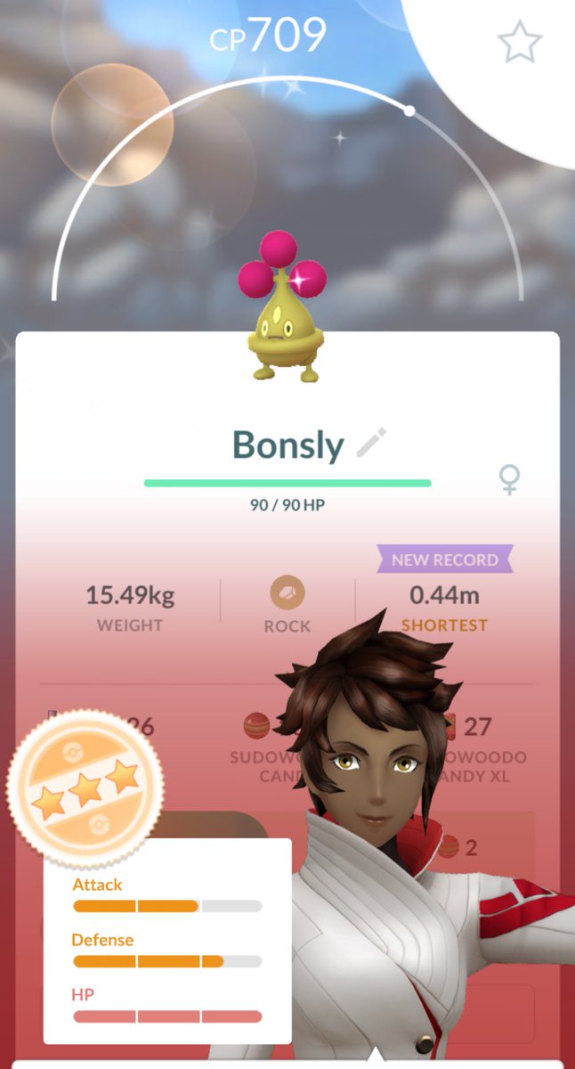 MizzReddpogo's tweet photo. YEEEE 2km shiny hatch! No fun-sparkle screenshot since it hatched while I was working. ☘️✨ #shinyhatch #shinycatch https://t.co/RQTYJVQXQx