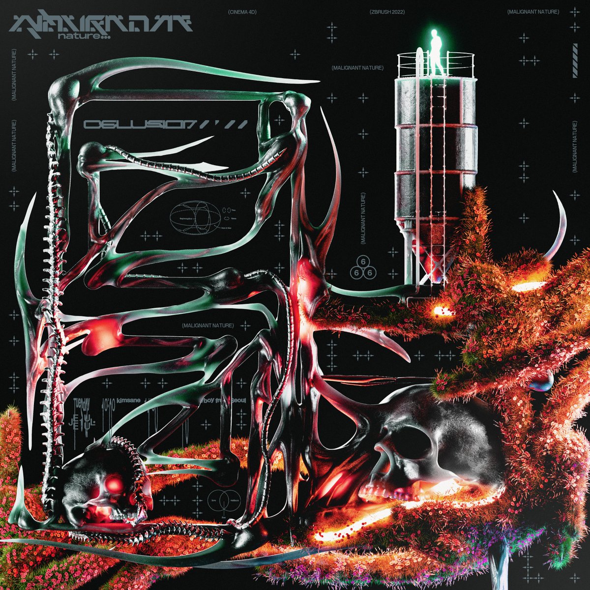 MALIGNANT NATURE 

#zbrush #3dart #sculpt #sculpture #C4D