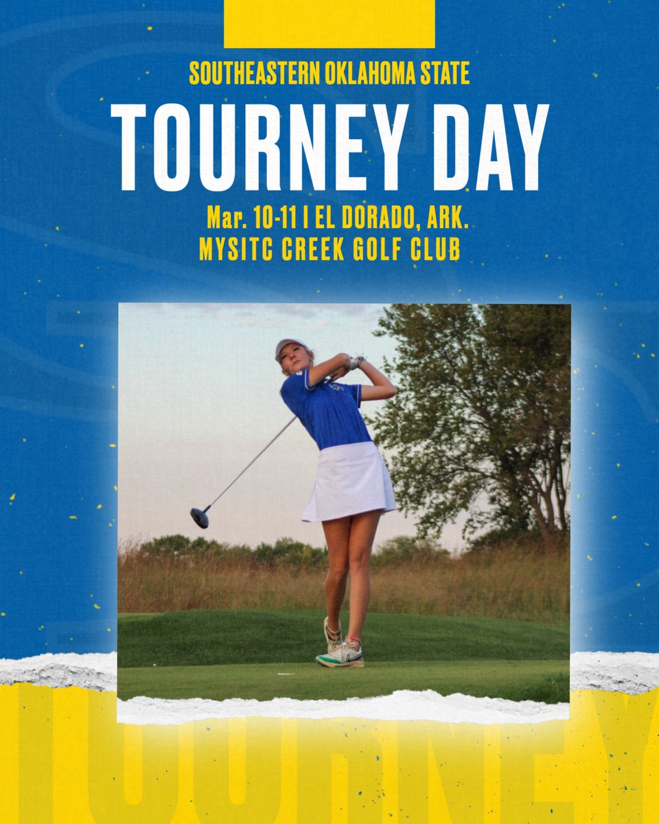 Southeastern Athletics (@gosoutheastern) on Twitter photo ๐๐๐๐๐๐๐ ๐๐๐ !
๐ Arkansas Collegiate
๐ El Dorado, Ark.
๐
Mar. 10-11
โณ๏ธ Mystic Creek Golf Club
๐ gosoutheastern.com/coverage
<a href="/savagestormgolf/">Savage Storm Golf</a> l #GoSoutheastern l #TakeCover ๐๐๐๐๐๐๐ ๐๐๐ !
๐ Arkansas Collegiate
๐ El Dorado, Ark.
๐
Mar. 10-11
โณ๏ธ Mystic Creek Golf Club
๐ gosoutheastern.com/coverage
<a href="/savagestormgolf/">Savage Storm Golf</a> l #GoSoutheastern l #TakeCover