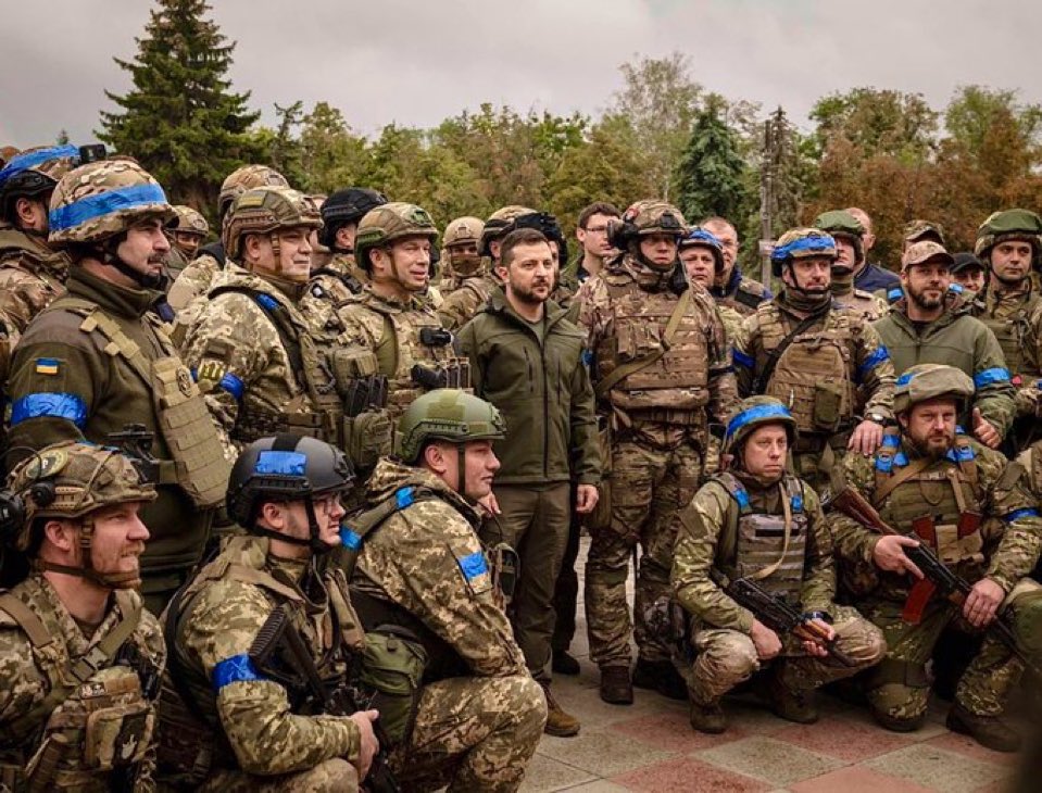 Zelensky has always been a hero throughout Putin's stupid war. 

He didn’t abandon his people or his land. They tried to assassinate him at the beginning of the war, but he continued to fight for the freedom of Ukraine.

Zelensky is The Spirit of Ukraine 🌻❤️