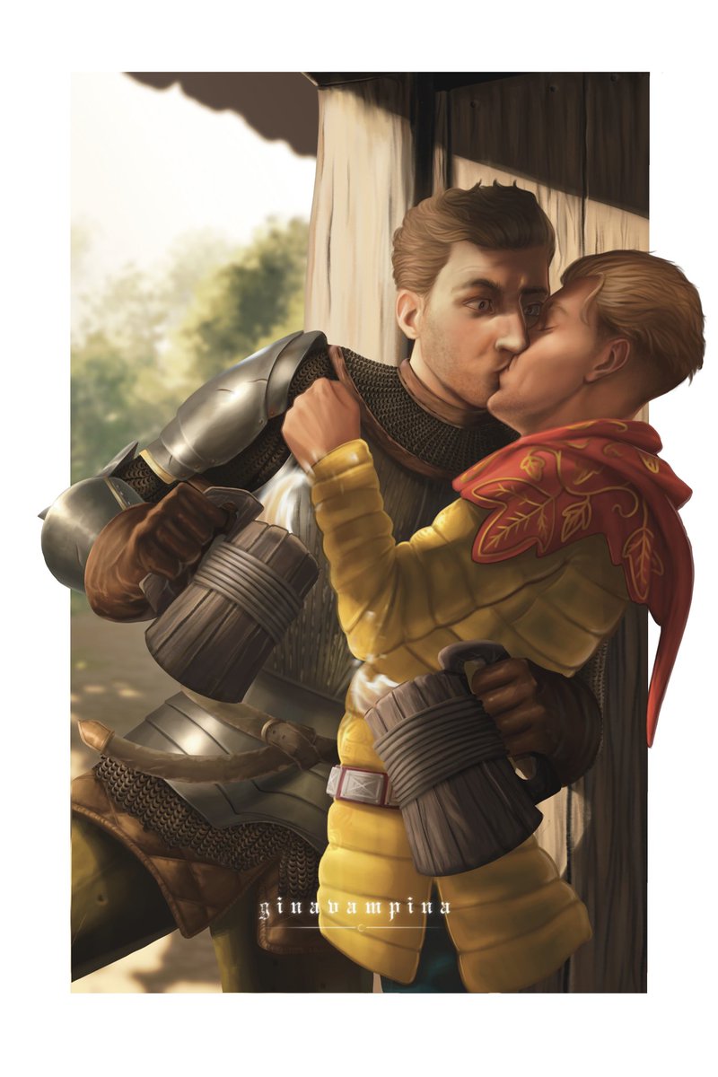 Decided to give the boys a frame instead 🥹

#KCD2 #hansry