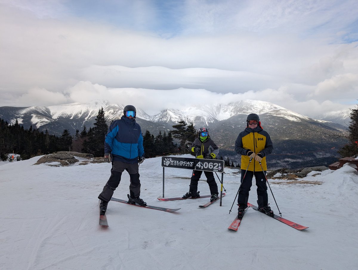 My nephew asked me today when I think he would become a better skier than me... When I die buddy... When I die! #ski #icecoast #skiing #skitheeast