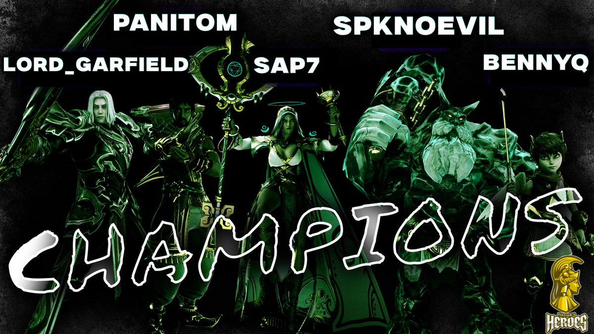 Smite2Esports's tweet photo. Winners of @Inbowned Tournament! https://t.co/BUXwESWATn