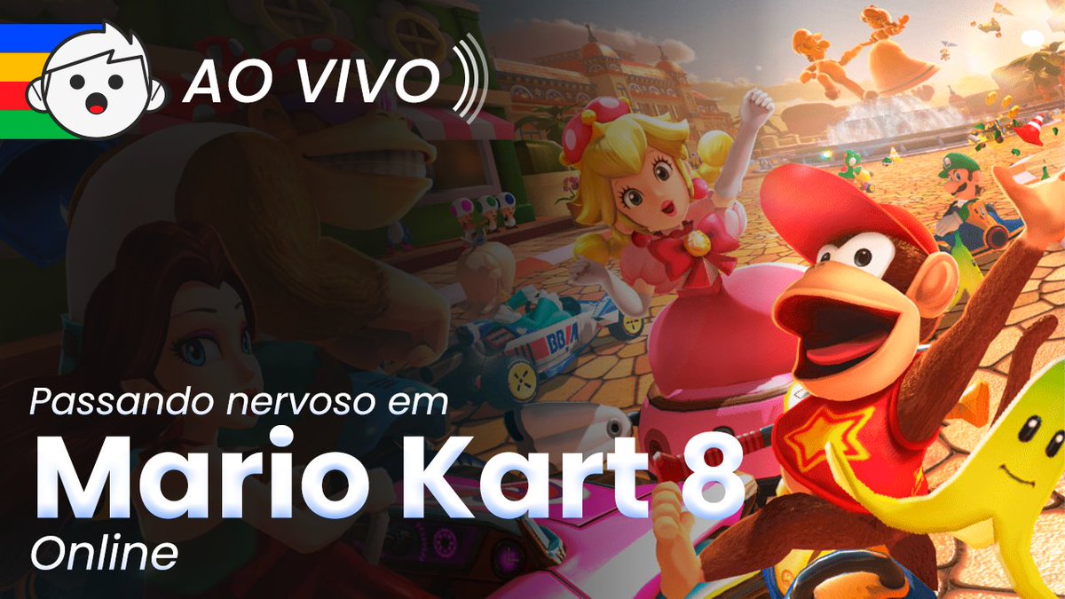 TÔ ONLINE, JOGANDO MARIO KART 8 ONLINE

CUIDADO: EU POSSO ESTAR CHORANDO ALTO DE TANTO NERVOSO. VEM ASSISTIR!

youtube.com/live/sCydgX8hD…