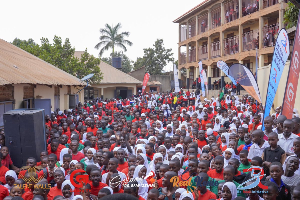 BeReal_Init's tweet photo. Over the Week the Be Real Geng rolled out at Lugoba High School and spread Realness through creating awareness about Drug &amp; Substance abuse. 

#BeReal #GalaxyFM #GalaxyTV #TalentWalls #TheBlazeUpShow https://t.co/QNF0IJR60k