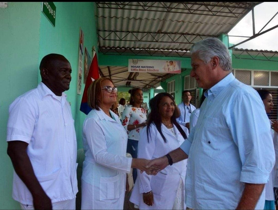 #Fidel :“Somos hombres de trabajo , somos hombres de acción y nos gustan los hechos más que las palabras ".

#CubaCoopera 
#CubaPorLaSalud 
#CubaPorLaVida
#SanLuis 
#TierraDeLosMaceos
#SantiagoDeCuba