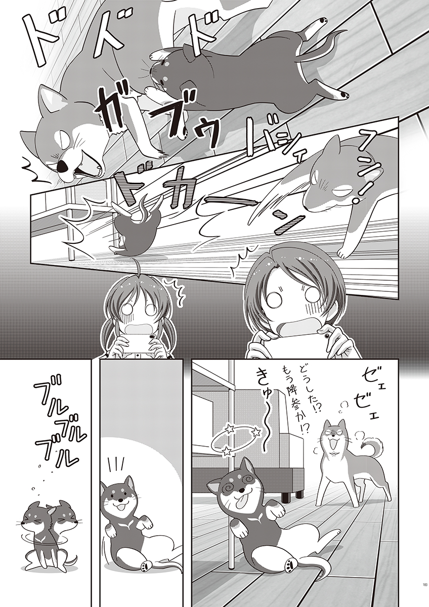 MITAINAmagazine's tweet photo. 【みたいな!vol.9】作品紹介
「#シバシバアイランド」
(原作:平山まどか 漫画:堀井久美)
先住犬の「桜」と
新入りの「楓」が仲良くなり
安心していた「愛」とお母さん
元気にじゃれ合う2匹だが
その勢いは次第に激しさを増していき――
#みたいな9
<Amazonさん>
https://t.co/t6ztHKFY8v https://t.co/0cCZ3WU3Y8
