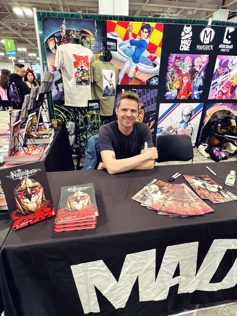 Shane Connery Volk (@shanecvolk) on Twitter photo Comics can be an isolating world for creators, so it’s such a great change to hang with fans, co-workers, and fellow creators in person!
Thanks for having me out <a href="/MadCaveStudios/">Mad Cave Studios</a> Comics can be an isolating world for creators, so it’s such a great change to hang with fans, co-workers, and fellow creators in person!
Thanks for having me out <a href="/MadCaveStudios/">Mad Cave Studios</a>