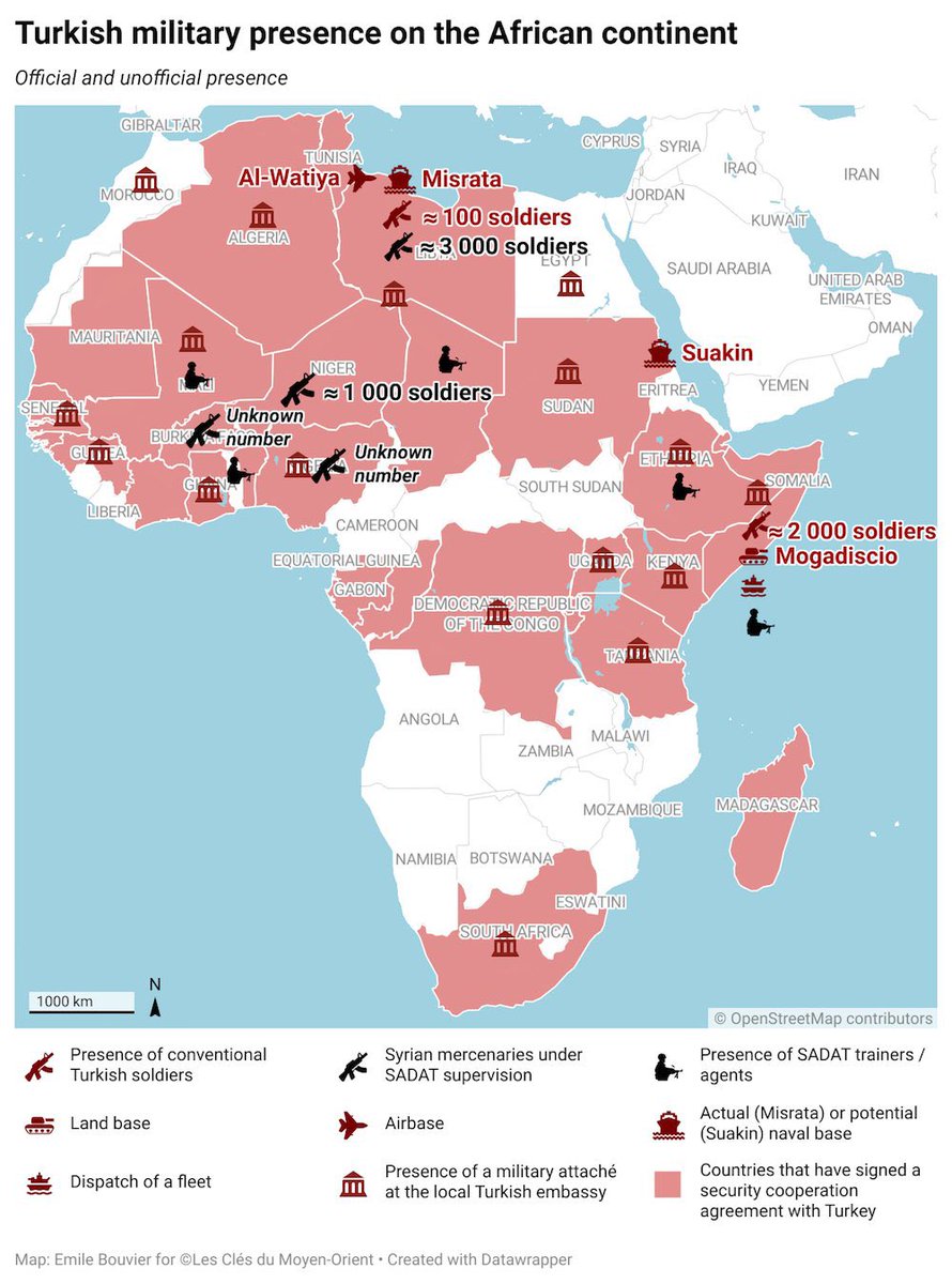 Türkiye’nin Afrika’daki askeri gücü