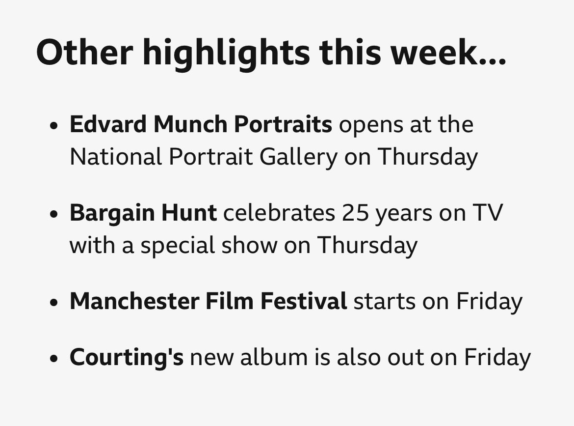 courtingband's tweet photo. THANK YOU @BBCNews LUST FOR LIFE UP THERE WITH THE 25TH ANNIVERSARY OF BARGAIN HUNT https://t.co/OyBt2n5Mqv