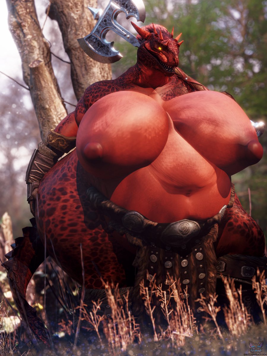 Sooo I've been playing some modded Skyrim recently (Nordic Souls modpack to be specyfic) and man I have a crush on Anum-La

Models used:
Argonian model by @/Master98Cool