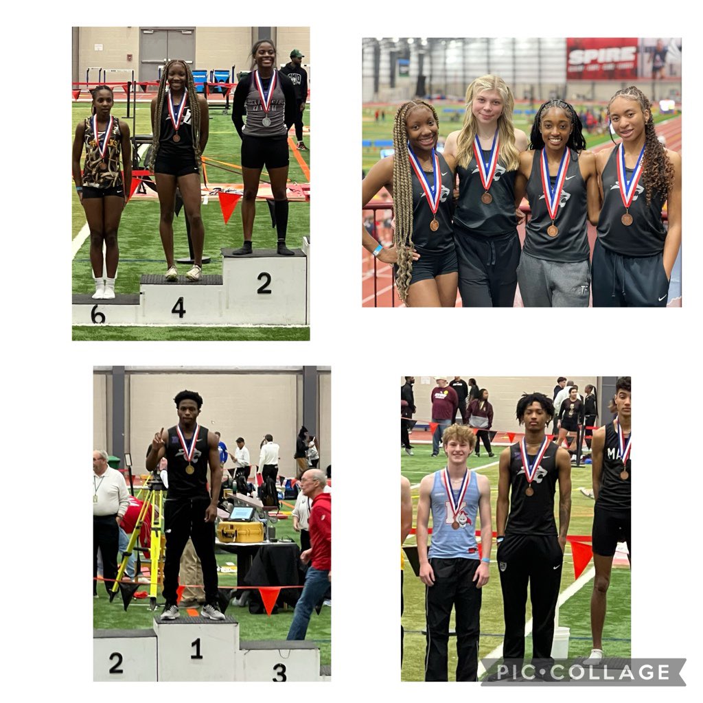 Congratulations to our athletes representing at the indoor state meet yesterday! Incredible performances and a testament to their dedication this winter.