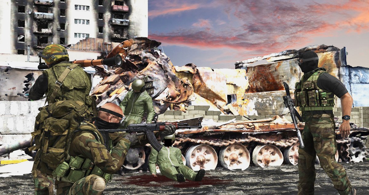 The other day, a CDF armoured vehicle hit some of our warriors. Today, we managed to strike and destroy the CDF tank that has been troubling our scouts these past days.
**Chernarus, do not advance; you will find only obstacles**

#arma3 #chernarus #pustoshka #makearmanotwar