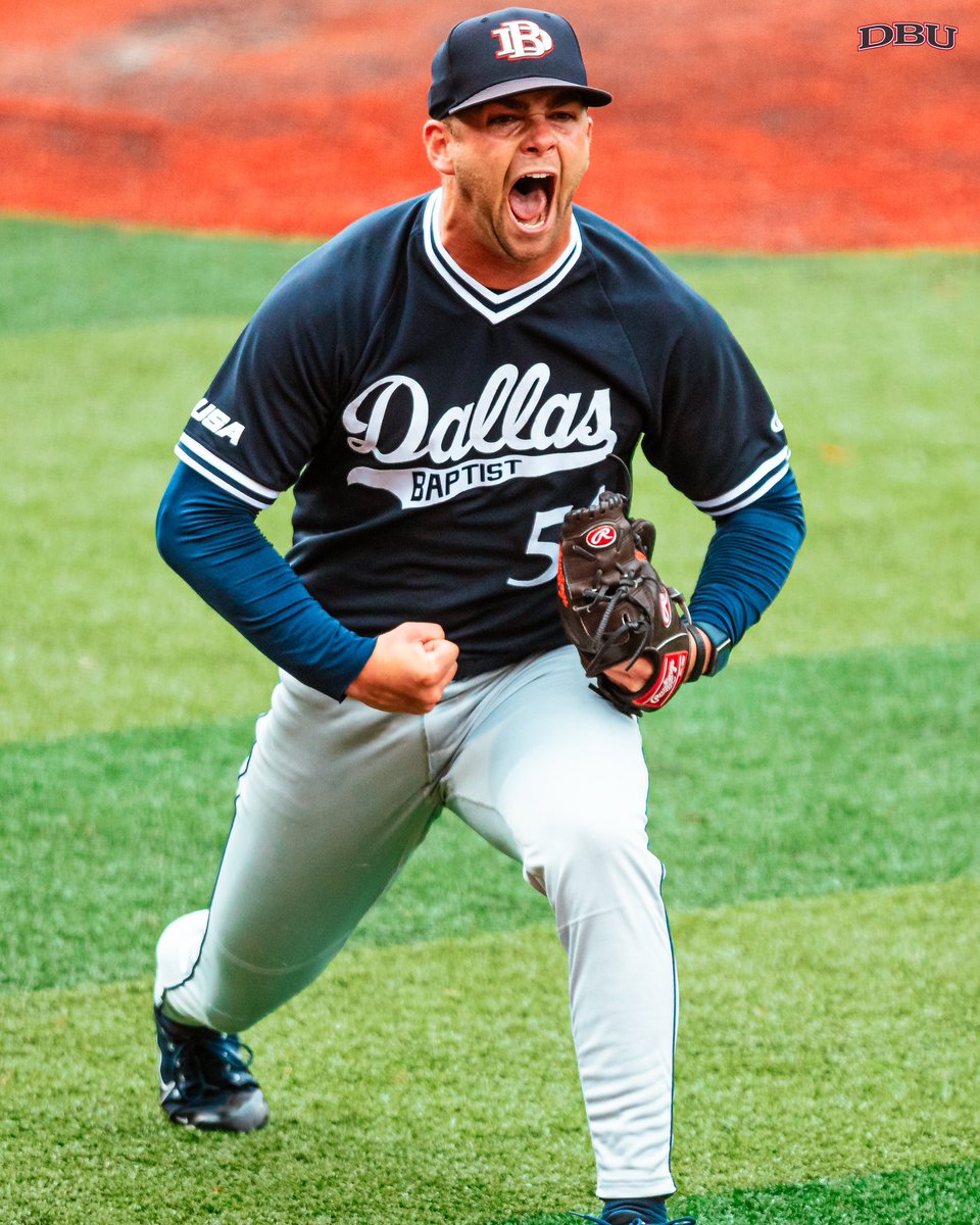 Schwede’s final line in the rubber match:
7 IP, 6 H, 1 ER, 4 K, 0 BB 🔥

#BestBaseballinDallas | <a href="/DBUAthletics/">DBU Athletics</a>