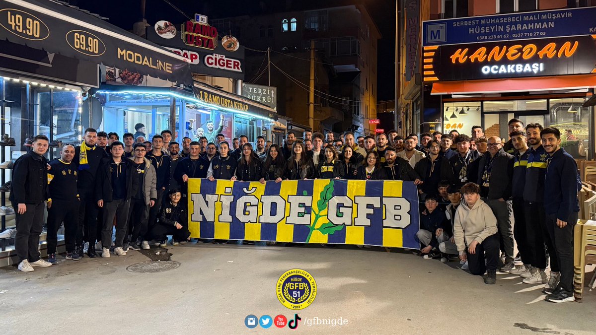 gfbnigde's tweet photo. Niğde GFB olarak geleneksel hale getirdiğimiz iftar organizasyonunda bir araya geldik. Katılım yapan tüm üyelerimize teşekkür ediyoruz. Allah tuttuğumuz oruçları kabul etsin. 

#nigde #niğde #gencfb #SefaReis #Fenerbahçe #gfbnigde #thebestofcity #basliyoruz https://t.co/oM3Ybnaaen