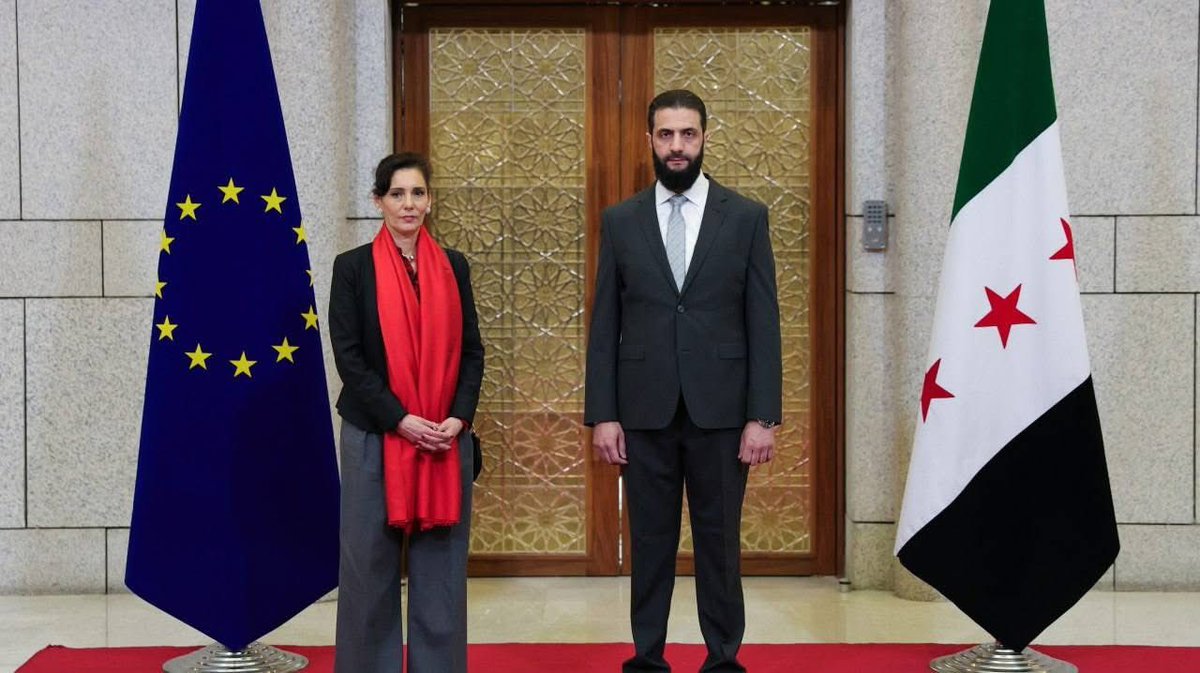 🇸🇾🇪🇺 No lo olviden, los terroristas en Damasco fueron legitimados por la Unión Europea.