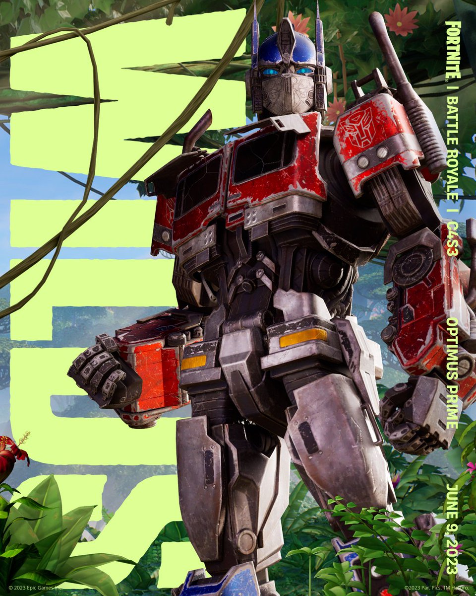 TFHypeGuy's tweet photo. FORTNITE X TRANSFORMERS COMING SOON!

According to some Fortnite Dataminers, there is a new Transformers Collab coming to Fortnite!

The Collab entails a creative map with a new Transformers Vehicle.

Will there be skins? That has yet to be seen, but I'd wager most likely. https://t.co/1V5kaelOtM