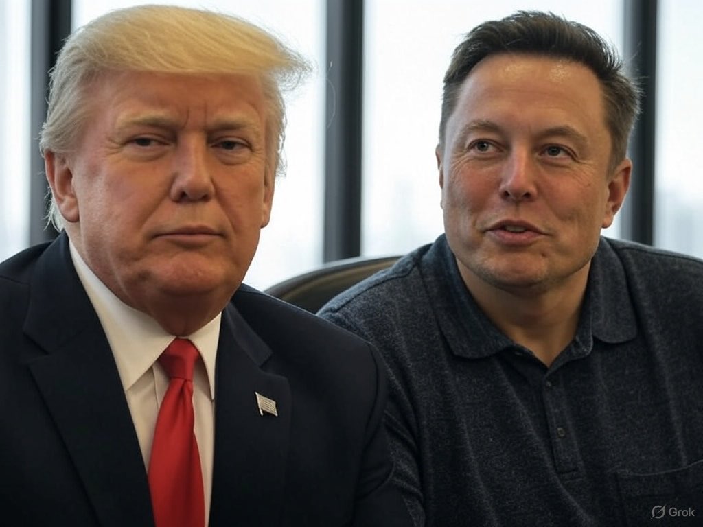 NightCryptoTalk's tweet photo. JUST IN: 🇺🇸 President Trump says Elon Musk has found hundreds of billions of dollars worth of fake government contracts. 

"The whole thing's a scam."

#NightCryptoTalk https://t.co/9TWrPcTMgF