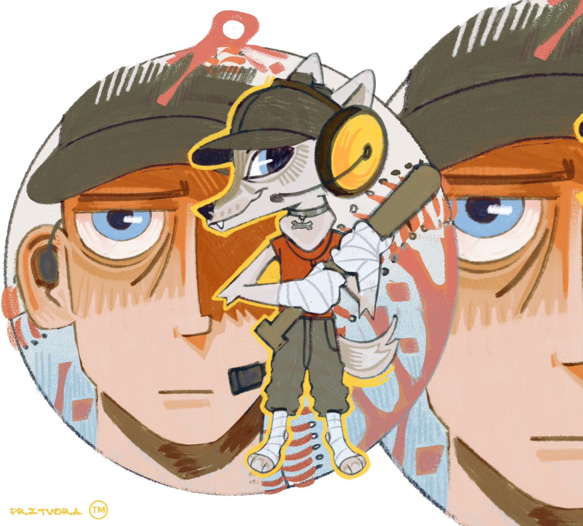 pritvoraa's tweet image. Брелочек
#TF2