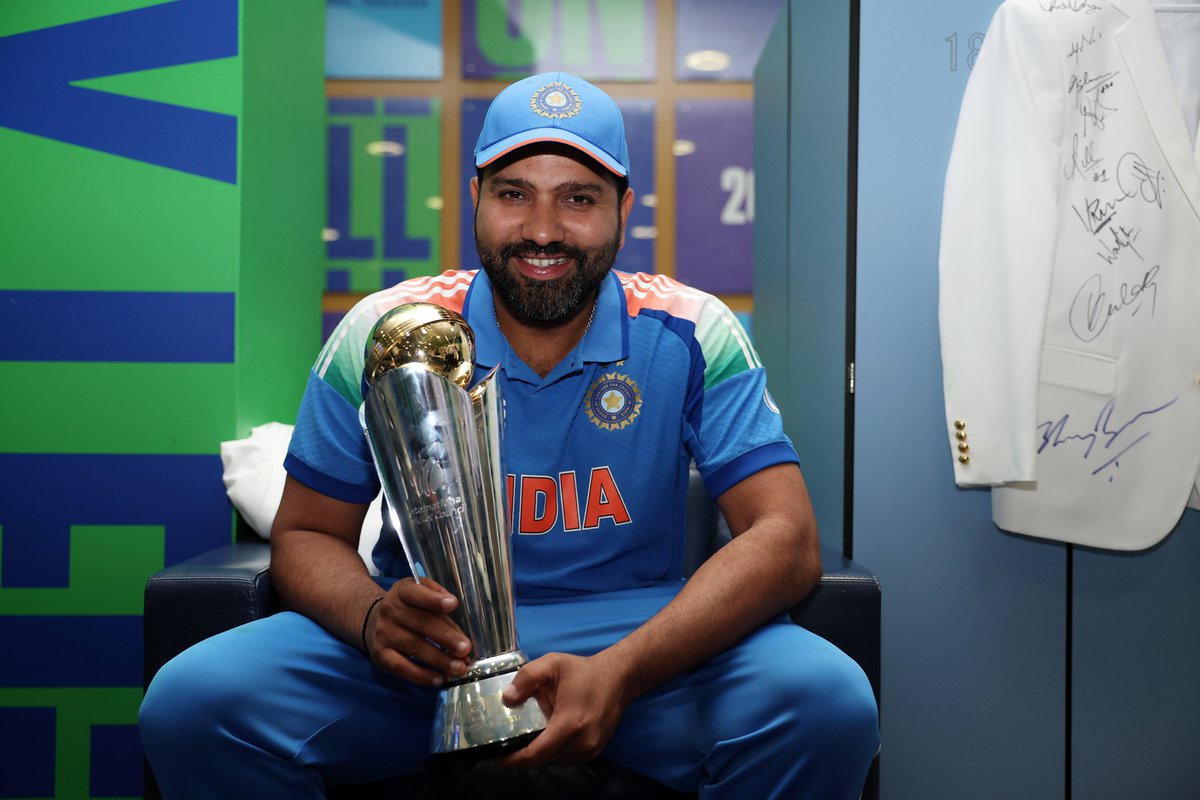 India's 1️⃣2️⃣-year wait comes to an end finally 🤩🏆

#ChampionsTrophy