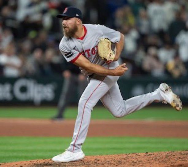 remartin_34's tweet photo. I’m doing it… sorry not sorry.

Red Sox RHP Richard Fitts would be the Yankees #3 prospect if he were in their system today.

Greg Weissert has 6 IP, 6 K, and 0 ER thus far in Spring Training.

The Yankees paid Alex Verdugo $9MM in 2024. He had a 0.8 bWAR.

#VerdugoForFree https://t.co/gULyhboeRM