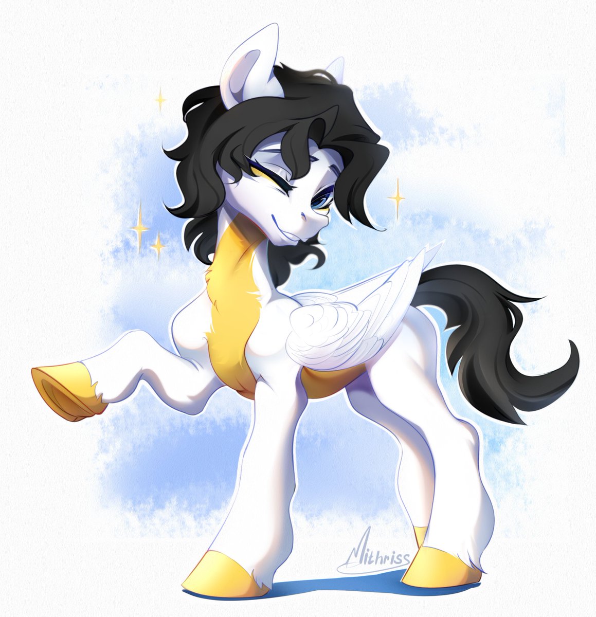 mithriss_arts's tweet image. #pony #mlp #mylittlepony
She shines✨
(Comm)