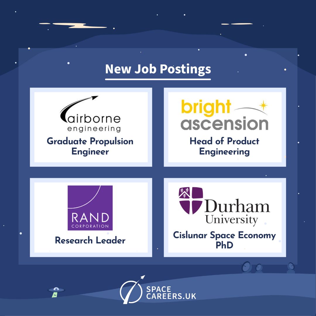 SpaceCareersUK's tweet photo. New roles added to https://t.co/klJPnaP9cN this week - check them out at https://t.co/VOCQ2ugN4N 

#space #jobs #phd https://t.co/GVBro8SJaa