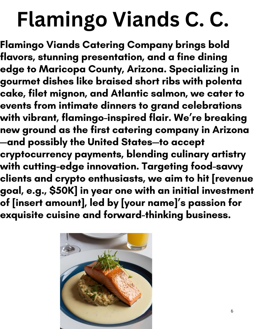 ChefCrypto1's tweet image. Crypto and Fleming Viands catering company together for payment options