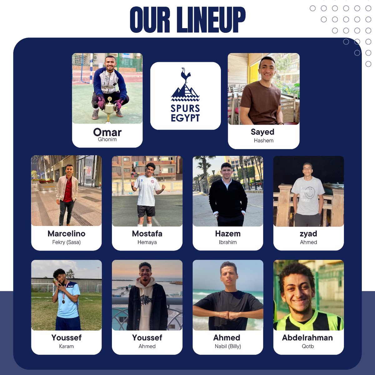 فريق واحد ... رابطة واحدة 👌🏽💪🏽

إن شاء الله بكرة هتكون أول مشاركة رمضانية لينا وهتكون في دوري روابط البريميرليج 🔥 <a href="/PLinArabic/">Premier League Arabic</a> 

دعواتكم بالتوفيق 🤲🏽 

#توتنهام | #COYS #THFC #Spurs #Tottenham