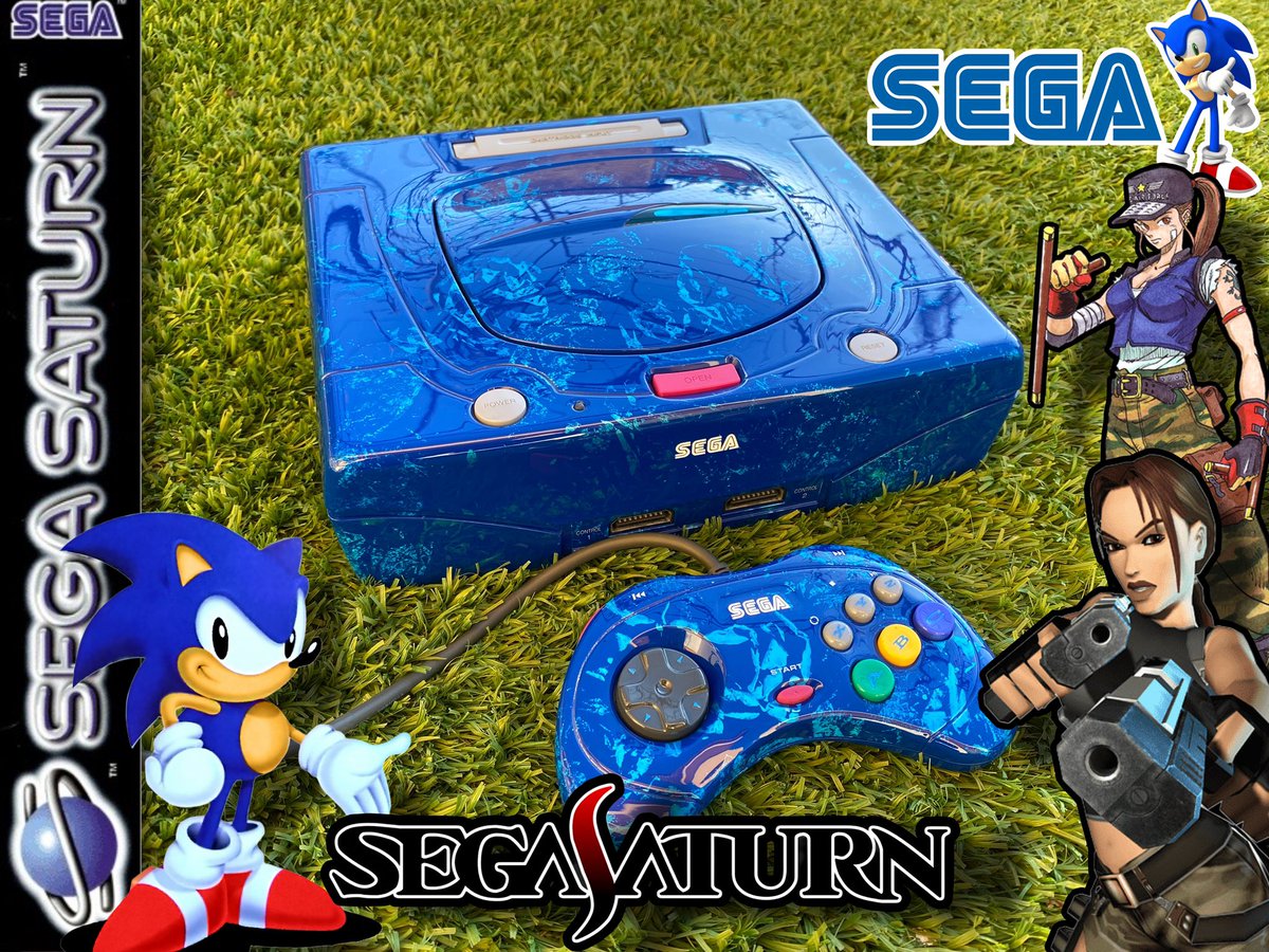 Dmaro83's tweet photo. Hola a todos dejo por aquí enlace de un vídeo corto menos de 3 minutos con vídeos e imágenes de la última SEGA Saturn que terminado con un marmolizado y candy azul cobalto , un saludo y gracias de antemano 

https://t.co/SbEUi9neh1
 #sega #saturn #retrogames #videogames #YouTube https://t.co/Jg4gdGG8Ab