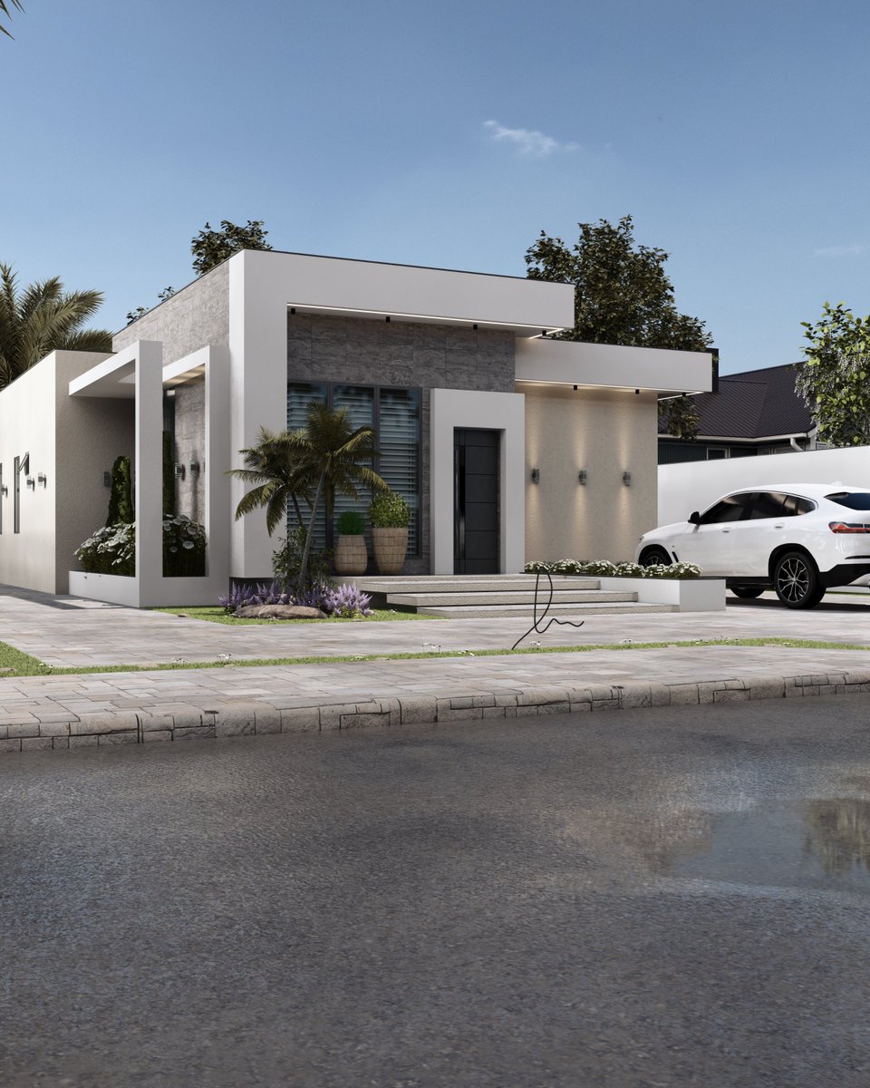 Xclusive_Arch's tweet image. Nirixi: Is a Residential Design that implies a peaceful retreat the aim of the design is to have a very small and simple living lifestyle with a touch of contemporary form, and simple edges.
Architect: Xclusive Architect 
Year: 2025
#modernhomedesign #cozyhomes