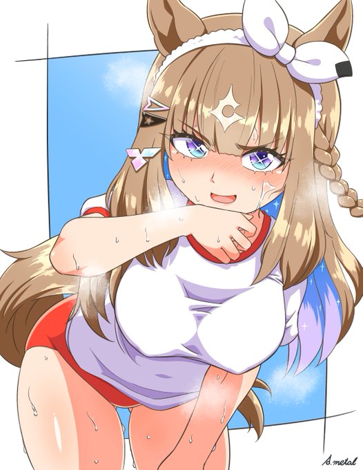 寒い日が続くのでほかほかアイちゃん#ウマ娘 #アーモンドアイ生誕祭2025 