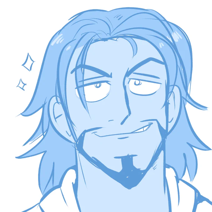 trying to practice some SF characters with one piece vibes, starting w rashid