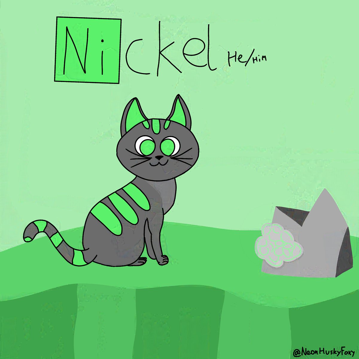 New fursona dropped :3 

Don’t worry, my main sona is still Neon, but I have begun my quest for making a sona for each element of the periodic table.  

 #furryart #furry #furryfandom #furryartwork #furryartist