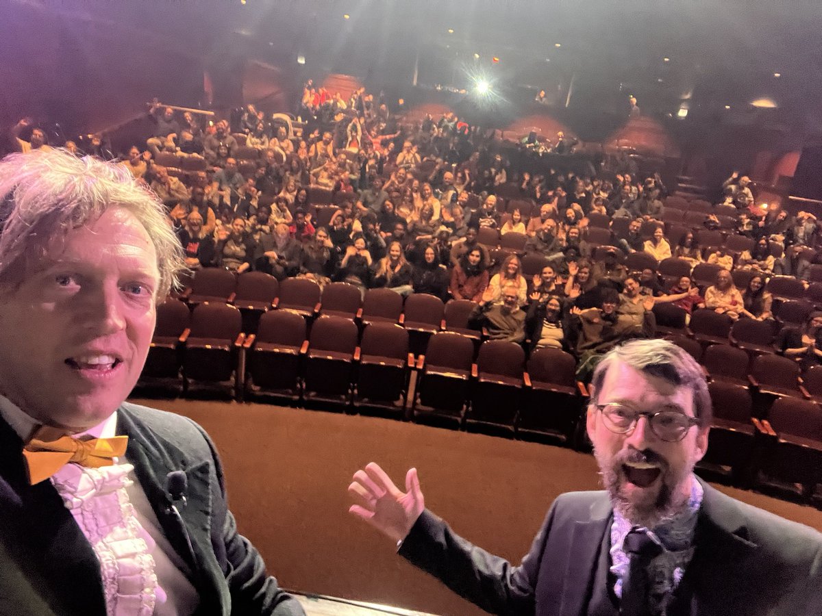 James Kennedy (@iamjameskennedy) on Twitter photo A big, happy crowd of kid filmmakers (and lovers of weird cinema) at our Chicago screening of the <a href="/90secondnewbery/">90-Second Newbery</a> film festival today! A big, happy crowd of kid filmmakers (and lovers of weird cinema) at our Chicago screening of the <a href="/90secondnewbery/">90-Second Newbery</a> film festival today!