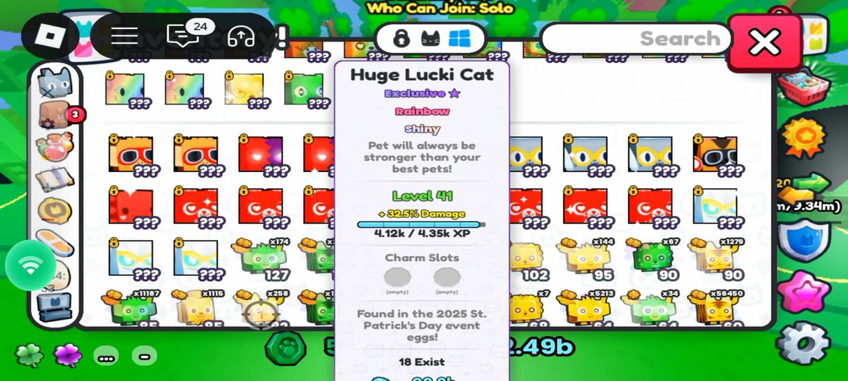 Hatched my first ever Rainbow shiny huge