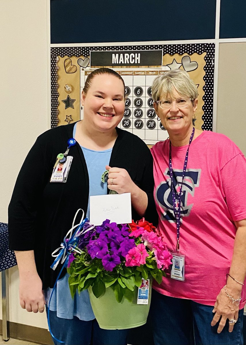 Last week was School Social Worker Week recognition.  We are so thankful for ours.  Thank you, Ms. Puckett, for all that you do for the students of our district…you are much appreciated!