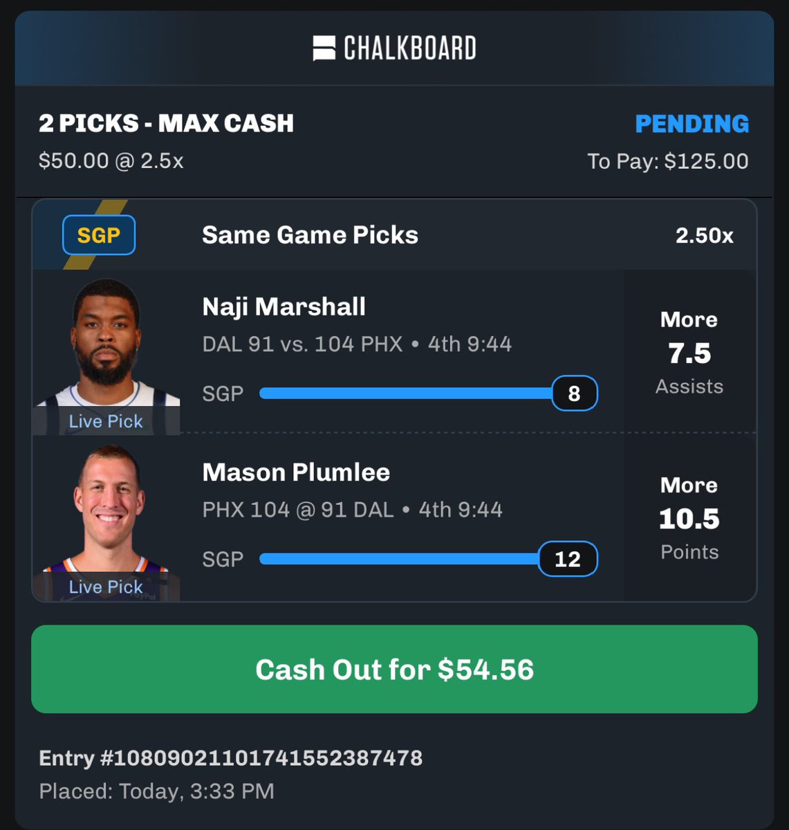 BaneSquad_'s tweet image. If you been running my @ChalkboardHQ LIVE BETS

YOU UP MONEY #BaneSquad

Code BANESQUAD when you download the chalkboard dfs app.