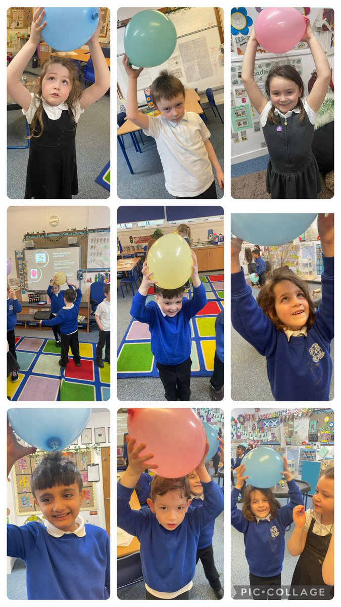 We had lots of fun investigating static electricity! Here we are trying out a few experiments with sugar and paper with balloons! We found it very funny when the static electricity made our hair stand up! 😀🎈⚡️💡 <a href="/antonine01/">Antonine Primary</a>