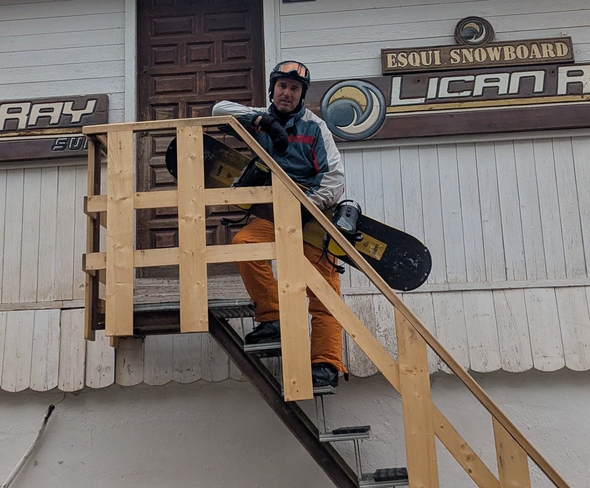 Meeting in the mountains 🏂
#sierranevada #snowboard