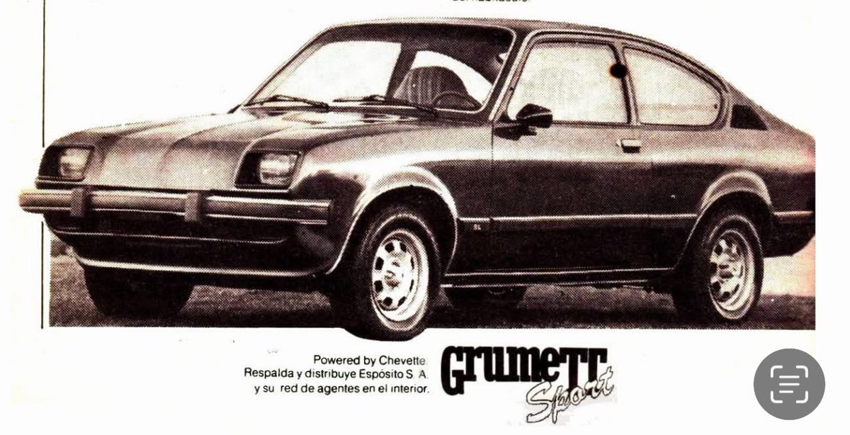 quillerrees's tweet photo. Vauxhall never made a coupe version of the Chevette. But GM’s outpost in Uruguay - called Grumett - did just that by grafting a Vauxhall-inspired nose on to an Opel Kadett Coupe body. The result was a unique new model: the Grumett Sport #gmtcar #chevette https://t.co/bf4ZT2F3PK