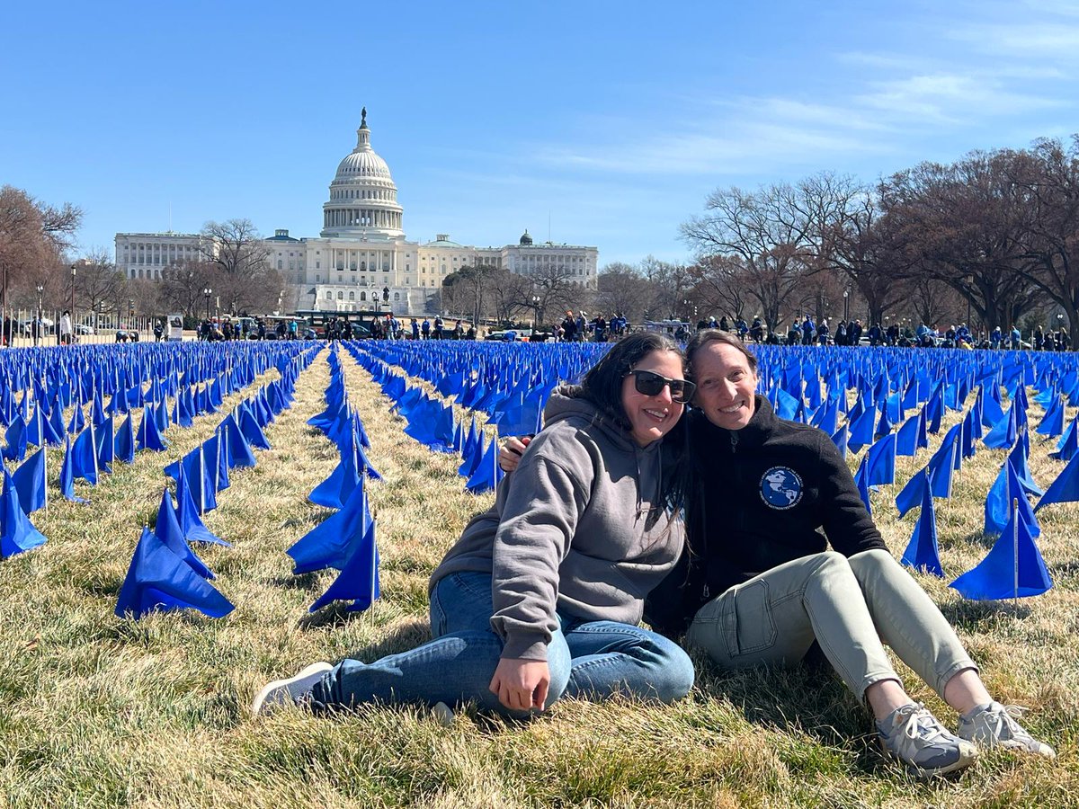CGA-IGC (@cgaigc) on Twitter photo Looking👍 in #CGAIGC swag & doing a #StrongArmSelfie, our president Beth Dudley Yurkovich & president-elect on the National Mall today w/ <a href="/FightCRC/">Fight Colorectal Cancer</a> & others placing the 27,400 flags which symbolizes the 27,400 individuals under 50 projected to be diagnosed with #colorectalcancer Looking👍 in #CGAIGC swag & doing a #StrongArmSelfie, our president Beth Dudley Yurkovich & president-elect on the National Mall today w/ <a href="/FightCRC/">Fight Colorectal Cancer</a> & others placing the 27,400 flags which symbolizes the 27,400 individuals under 50 projected to be diagnosed with #colorectalcancer