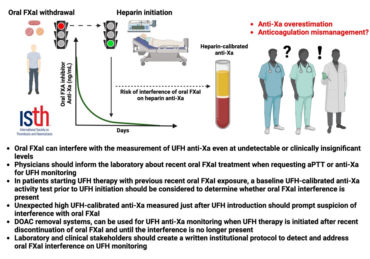 Nicolas Gendron (@gendronnico) on Twitter photo 🚨How to deal with interference on heparin anti-Xa activity caused by oral factor FXa inhibitors: Communication from the <a href="/isth/">ISTH</a> SSC Subcommittee on Control of Anticoagulation <a href="/JTHjournal/">JTH</a>
🙏 Great team work with <a href="/CukerMd/">Adam Cuker MD, MS</a> <a href="/LanaCastellucci/">Lana Castellucci</a> <a href="/thachil/">jecko</a>
jthjournal.org/article/S1538-… 🚨How to deal with interference on heparin anti-Xa activity caused by oral factor FXa inhibitors: Communication from the <a href="/isth/">ISTH</a> SSC Subcommittee on Control of Anticoagulation <a href="/JTHjournal/">JTH</a>
🙏 Great team work with <a href="/CukerMd/">Adam Cuker MD, MS</a> <a href="/LanaCastellucci/">Lana Castellucci</a> <a href="/thachil/">jecko</a>
jthjournal.org/article/S1538-…