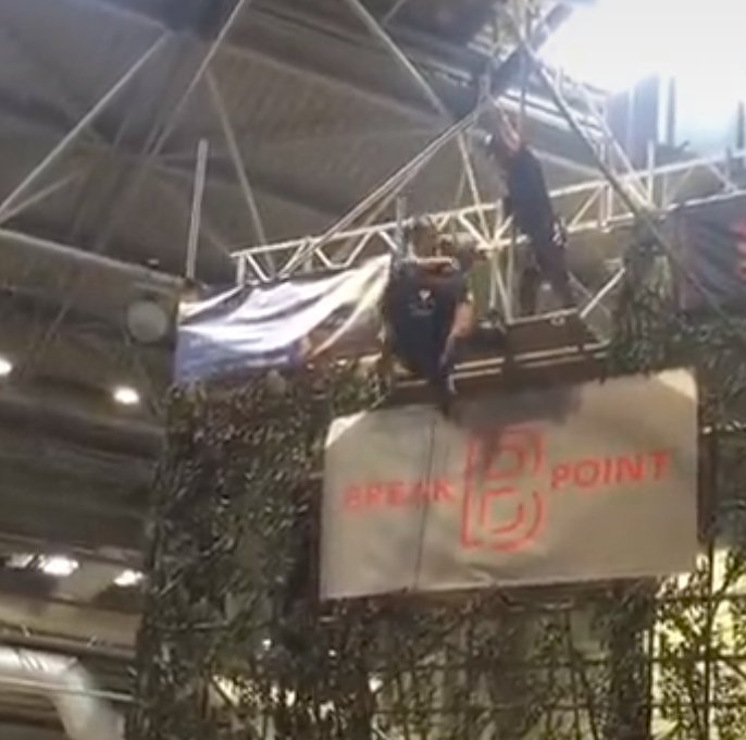 A tough training time