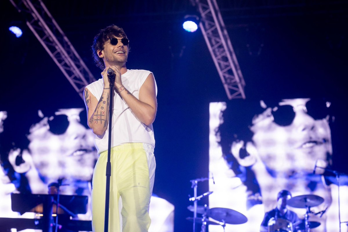 Louis on stage at #LollaIndia.

📸: Matt Jelonek